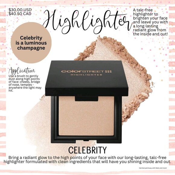 Color Street Highlighter- Celebrity - Picture 2 of 5